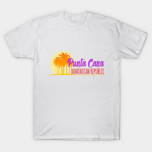 Life's a Beach: Punta Cana, Dominican Republic T-Shirt by Naves